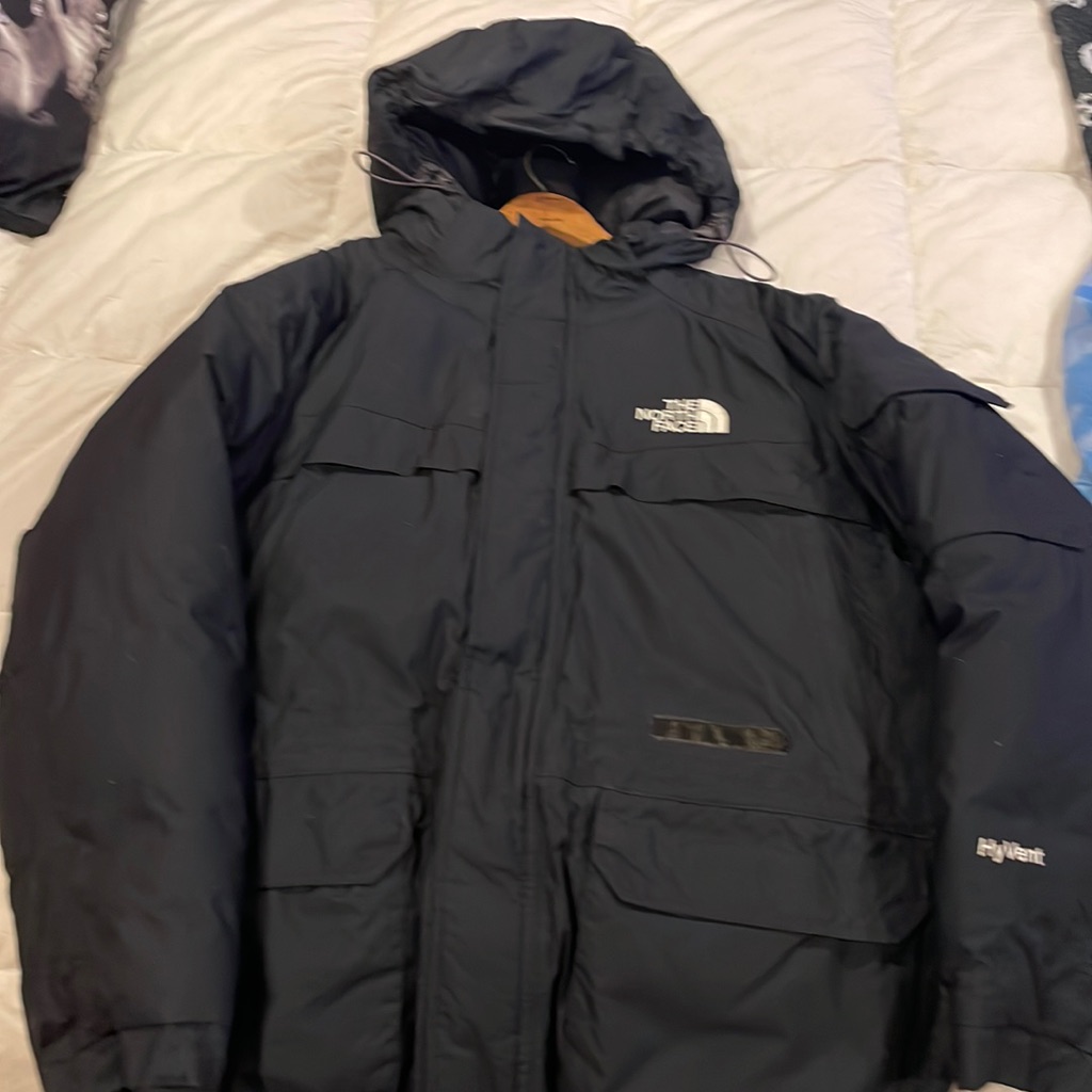 Mens Northface Hyvent Black Jacket  Size 2xl